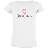 Toi et Moi Women's Organic Cotton Tee