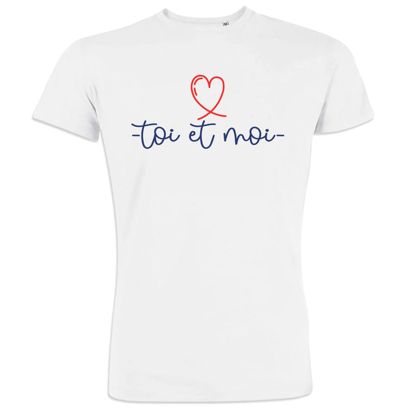 Toi et Moi Men's Organic Cotton Tee