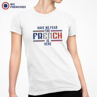 Have No Fear The French Is Here Women's Organic Cotton Tee