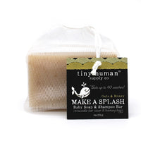 Make A Splash™ Baby Soap & Shampoo Bar – Organic, Plastic-Free, and Eco-Friendly Cleanser 4 OZ