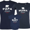 Bear Family Matching Organic Tees (Set of 3)