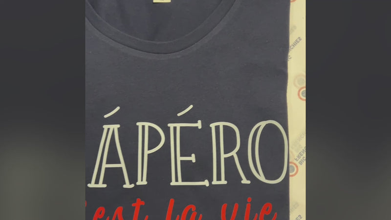 L'apéro C'est La Vie Women's Organic Cotton Tee