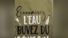 Economisez L'eau Buvez Du Champagne Unisex Organic Cotton Sweatshirt