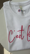 C'est La Vie Women's Organic Tee