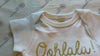 Oohlala Organic Baby Onesie