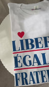 Liberté Égalité Fraternité Women's Organic Cotton Tee