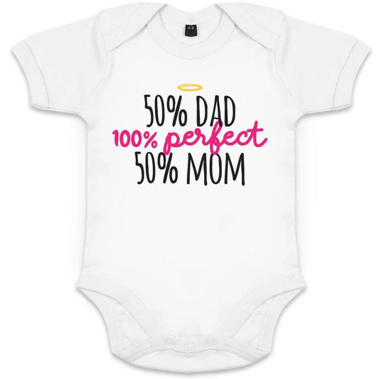 100% Perfect Organic Baby Onesie Big Frenchies