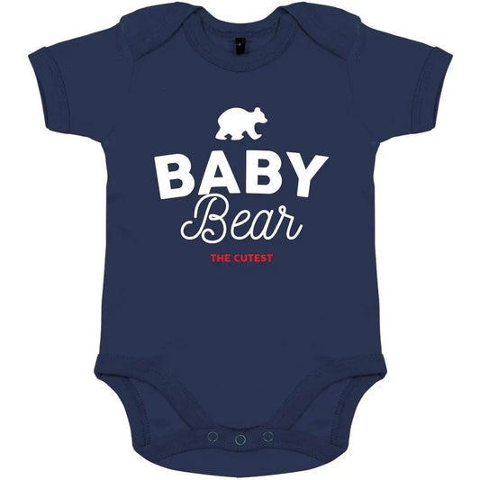 Baby Bear Organic Baby Boy Onesie Big Frenchies