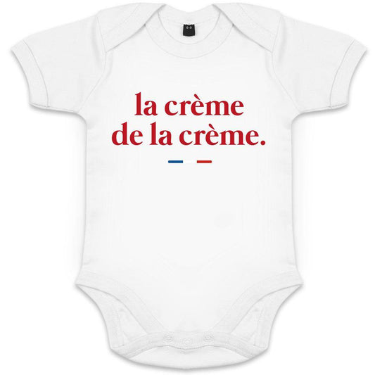 La Crème De La Crème Organic Baby Onesie - bigfrenchies