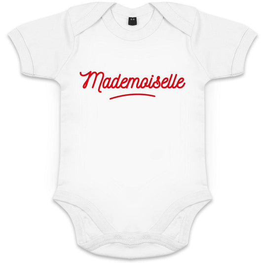 Mademoiselle Organic Baby Girl Onesie - bigfrenchies