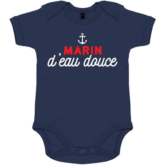 Marin d'Eau Douce Organic Baby Onesie - bigfrenchies