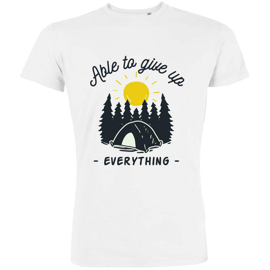 Able To Give Up Everything Men's Organic Tee - bigfrenchies