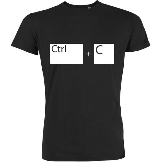 Ctrl+C Men's Organic Tee - bigfrenchies