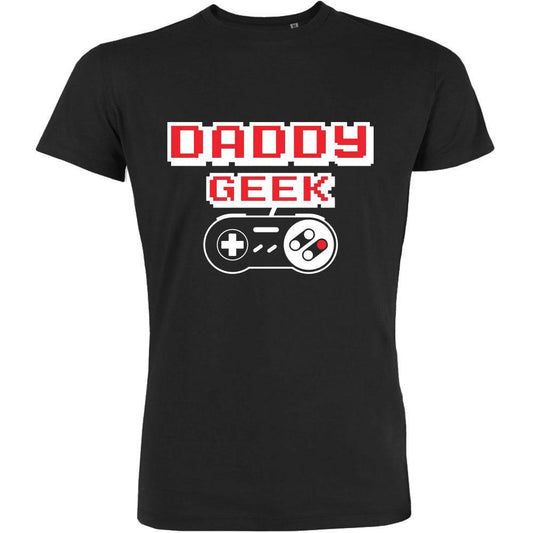 Daddy Geek Men's Organic Tee - bigfrenchies