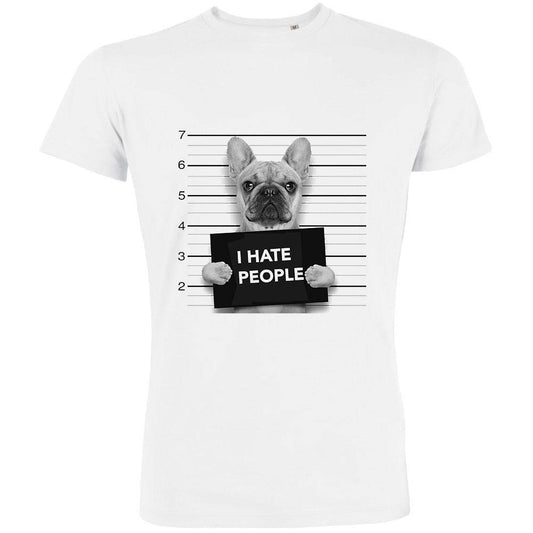 I Hate People Men's Organic Tee - bigfrenchies