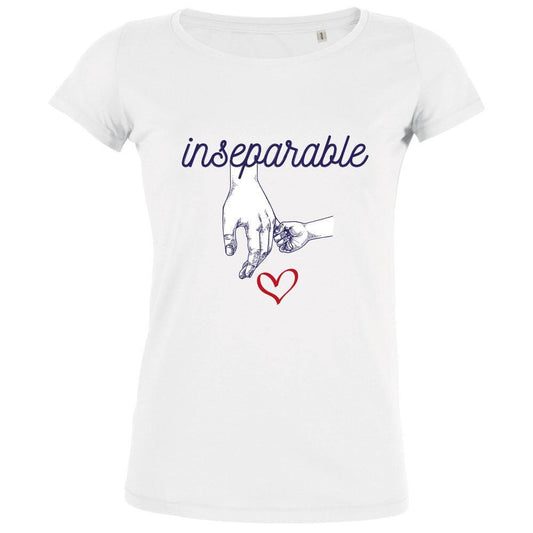 Inseparable Women's Organic Tee - bigfrenchies