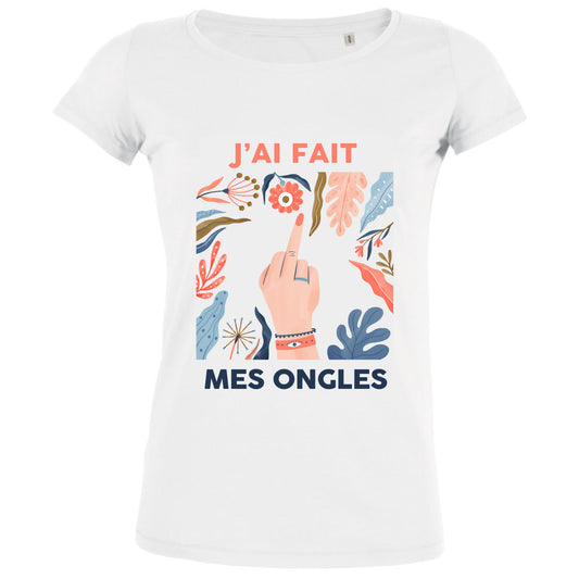 J'ai Fait Mes Ongles Women's Organic Tee - BIG FRENCHIES