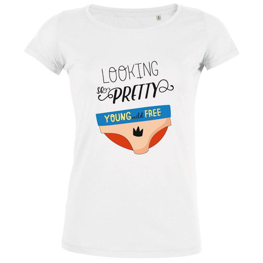 Looking So Pretty Women's Organic Tee - BIG FRENCHIES