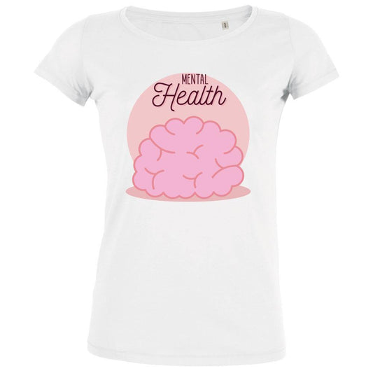 Mental Health Brain Women's Organic Tee - BIG FRENCHIES