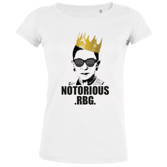 Notorious Rbg Women's Organic Tee - BIG FRENCHIES