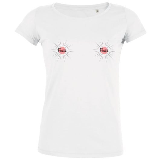 Pouette Pouette Women's Organic Tee - BIG FRENCHIES