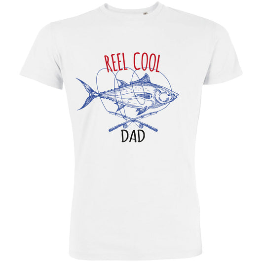 Reel Cool Dad Men's Organic Tee - BIG FRENCHIES