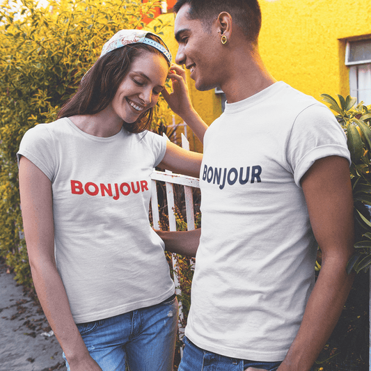 Bonjour Men's Organic Tee - BIG FRENCHIES