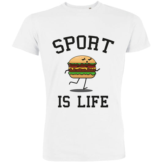 Sport Is Life Men's Organic Tee - BIG FRENCHIES